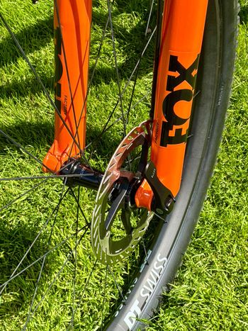 Used Canyon Lux World Cup CFR Di2 2025 2025 Mountainbike, Blue, 29 — image 8 of 18
