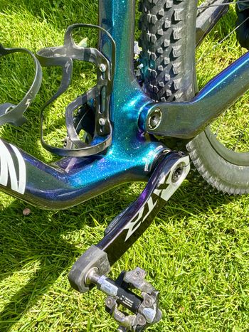 Used Canyon Lux World Cup CFR Di2 2025 2025 Mountainbike, Blue, 29 — image 7 of 18
