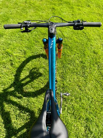 Used Canyon Lux World Cup CFR Di2 2025 2025 Mountainbike, Blue, 29 — image 10 of 18