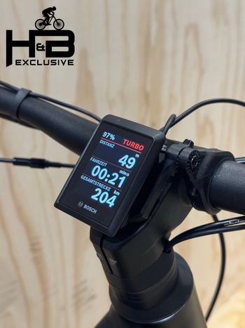 Used CUBE Stereo Hybrid 120 SLX 750 SHIMANO XT 2024 Mountainbike, Black — image 8 of 14