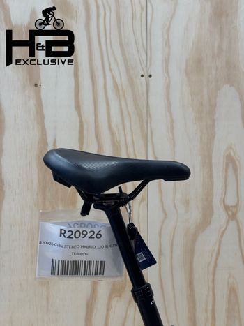 Used CUBE Stereo Hybrid 120 SLX 750 SHIMANO XT 2024 Mountainbike, Black — image 10 of 14