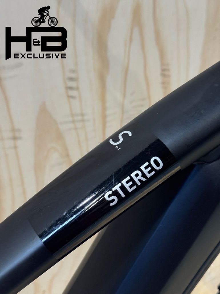 Used CUBE Stereo Hybrid 120 SLX 750 SHIMANO XT 2024 Mountainbike, Black — image 9 of 14