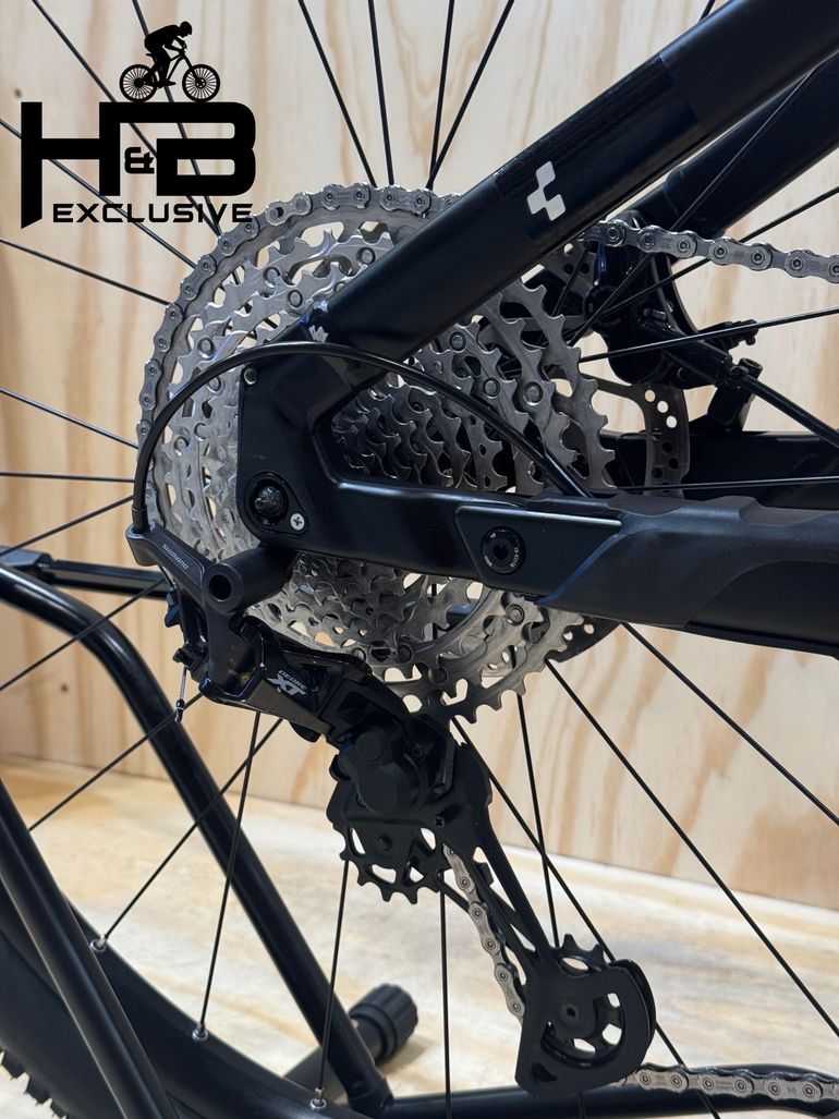 Used CUBE Stereo Hybrid 120 SLX 750 SHIMANO XT 2024 Mountainbike, Black — image 13 of 14