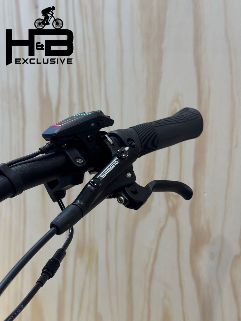 Used CUBE Stereo Hybrid 120 SLX 750 SHIMANO XT 2024 Mountainbike, Black — image 6 of 14