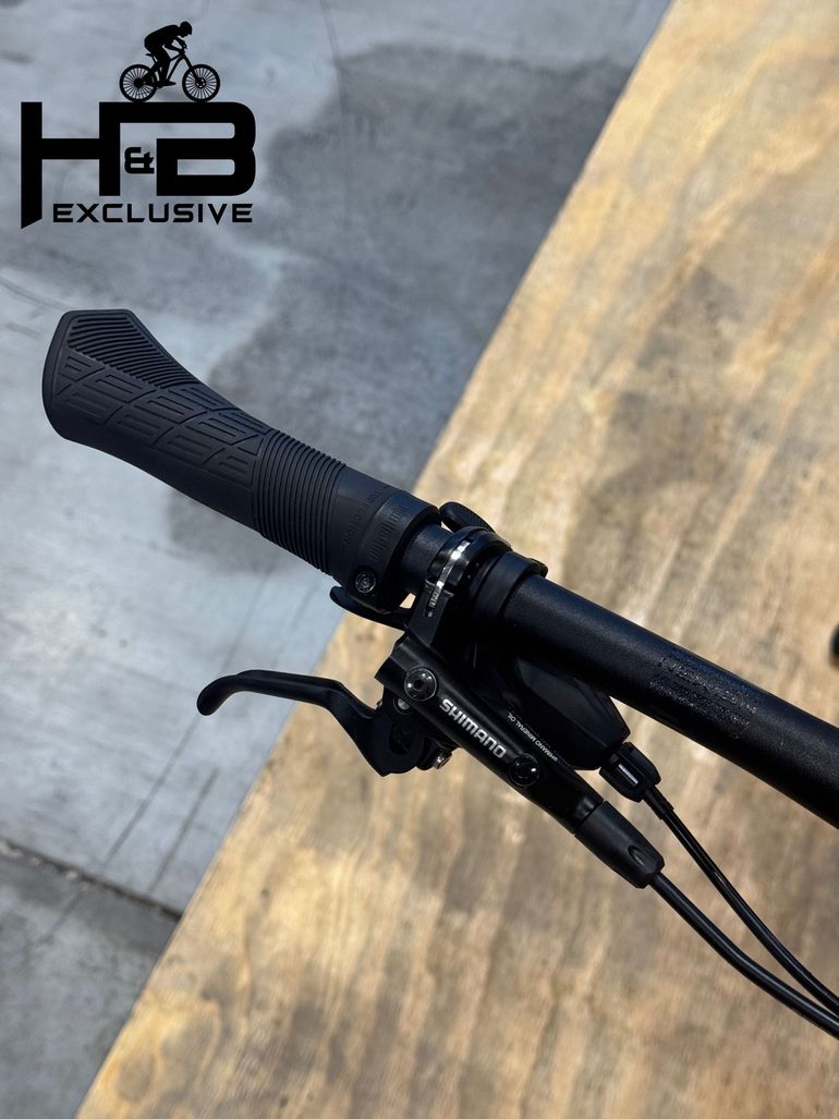 Used CUBE Stereo Hybrid 120 SLX 750 SHIMANO XT 2024 Mountainbike, Black — image 5 of 14