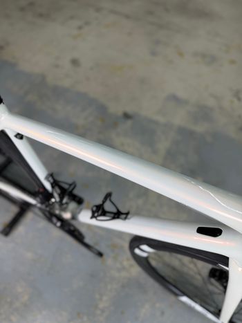Used Specialized Aethos Comp - Shimano 105 Di2 2024 2024 Road & Gravel, White — image 14 of 24