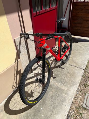 Used Cannondale F-Si Carbon 3 2020 2020 Mountainbike, Red, 29 — image 2 of 3