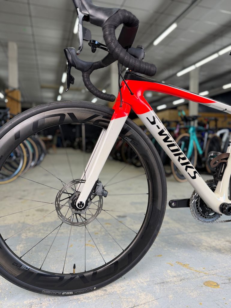 Used Specialized S-Works Roubaix AXS Carbon 2020 Road & Gravel, White — image 18 of 22