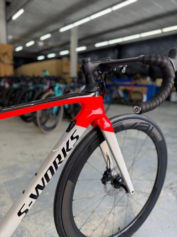Used Specialized S-Works Roubaix AXS Carbon 2020 Road & Gravel, White — image 10 of 22