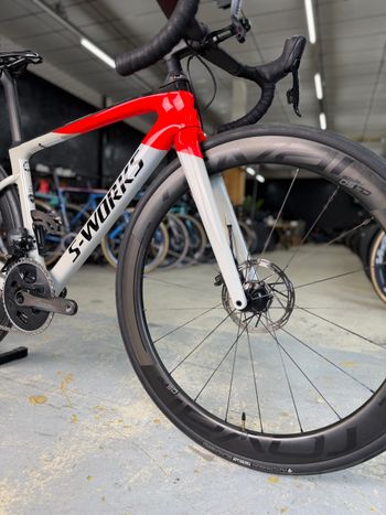 Used Specialized S-Works Roubaix AXS Carbon 2020 Road & Gravel, White — image 4 of 22