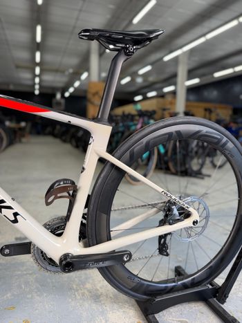 Used Specialized S-Works Roubaix AXS Carbon 2020 Road & Gravel, White — image 20 of 22