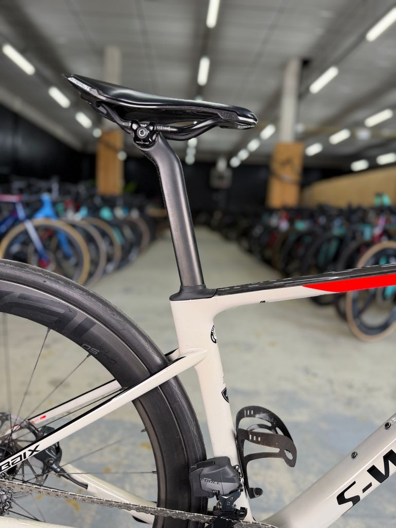 Used Specialized S-Works Roubaix AXS Carbon 2020 Road & Gravel, White — image 11 of 22
