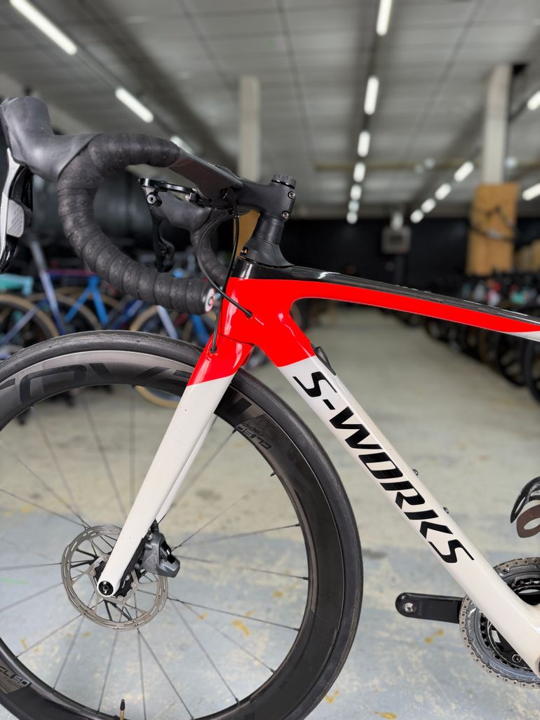Used Specialized S-Works Roubaix AXS Carbon 2020 Road & Gravel, White — image 19 of 22