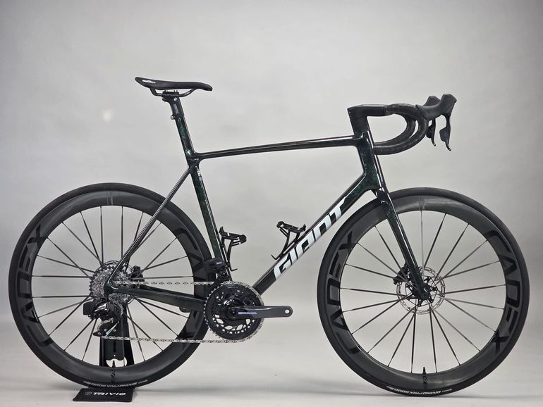 Used Giant TCR Advanced SL 0 Red 2025 2025 Road & Gravel, Green — image 8 of 24