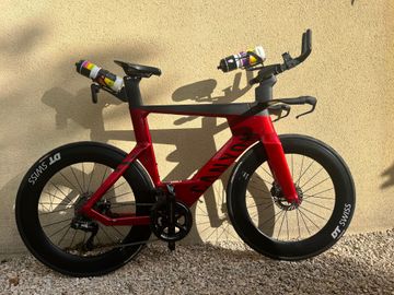 Used Canyon Speedmax CFR Di2 2025 2025 Road & Gravel, Red — image 4 of 11