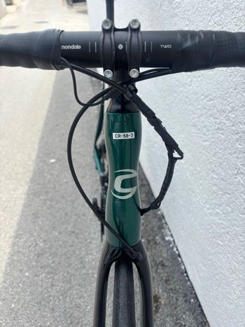 Used Cannondale Synapse Carbon Disc Ultegra Di2 2021 2021 Road & Gravel, Green — image 10 of 11
