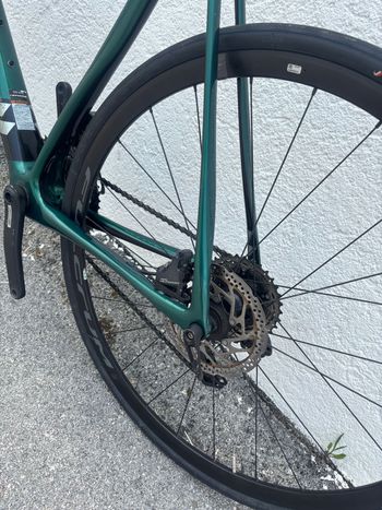 Used Cannondale Synapse Carbon Disc Ultegra Di2 2021 2021 Road & Gravel, Green — image 5 of 11