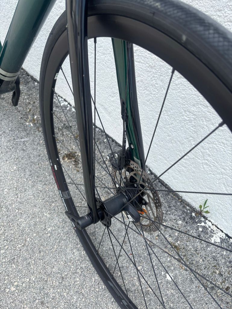 Used Cannondale Synapse Carbon Disc Ultegra Di2 2021 2021 Road & Gravel, Green — image 9 of 11
