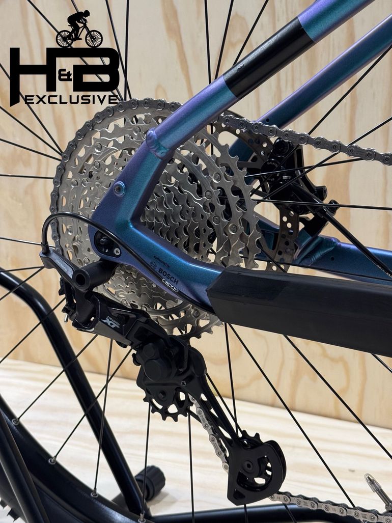Used CUBE Reaction Hybrid Race 750 SHIMANO XT 2024 Mountainbike, Blue — image 12 of 13