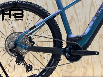 Used CUBE Reaction Hybrid Race 750 SHIMANO XT 2024 Mountainbike, Blue — image 3 of 13