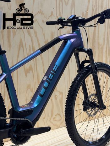 Used CUBE Reaction Hybrid Race 750 SHIMANO XT 2024 Mountainbike, Blue — image 11 of 13