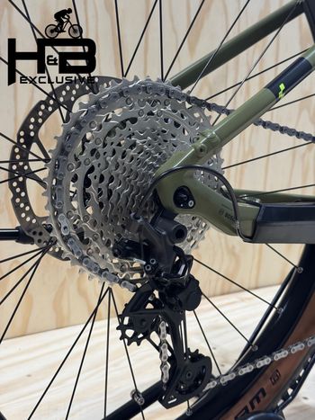 Used CUBE Reaction Hybrid Race 750 SHIMANO XT 2024 Mountainbike, Green — image 13 of 13