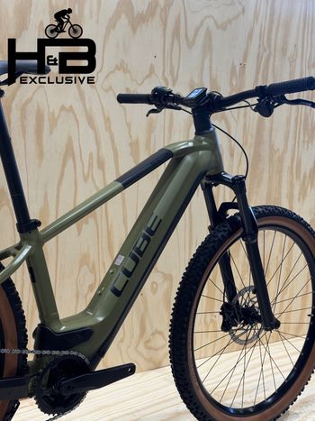 Used CUBE Reaction Hybrid Race 750 SHIMANO XT 2024 Mountainbike, Green — image 11 of 13