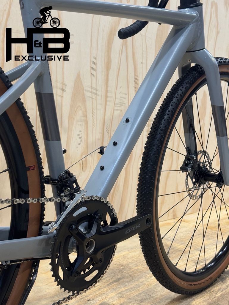 Used Scott Speedster Gravel 40 Shimano GRX 2024 Road & Gravel, Light Gray — image 9 of 11
