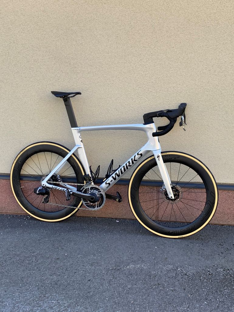 Used Specialized S-Works Venge Disc - SRAM Red eTap AXS 2020 2020 Road & Gravel, Light Gray — image 1 of 6