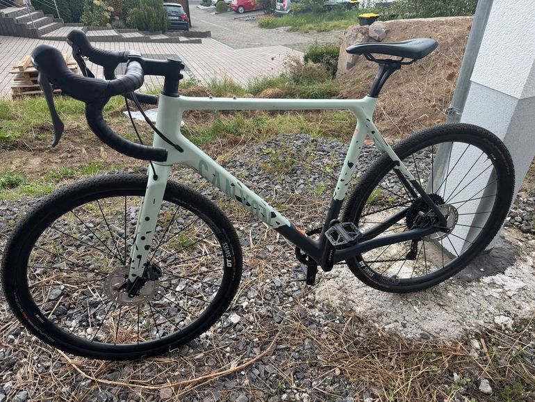 Used Canyon Grizl CF SL 8 1by 2021 2021 Road & Gravel, Green — image 1 of 8