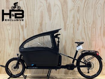 Used CUBE Cargo Sport Hybrid 500 Shimano Deore 2023 Urban, Black — image 2 of 18
