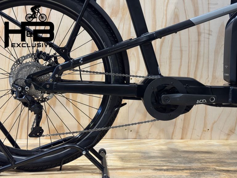 Used CUBE Cargo Sport Hybrid 500 Shimano Deore 2023 Urban, Black — image 3 of 18