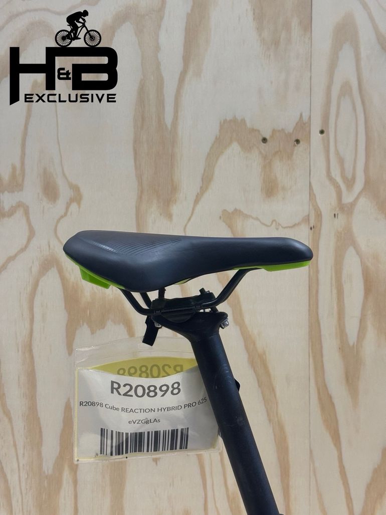 Used CUBE Reaction Hybrid Pro 625 SHIMANO DEORE 2022 Mountainbike, Light Gray — image 9 of 12