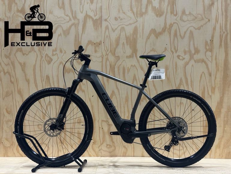 Used CUBE Reaction Hybrid Pro 625 SHIMANO DEORE 2022 Mountainbike, Light Gray — image 2 of 12