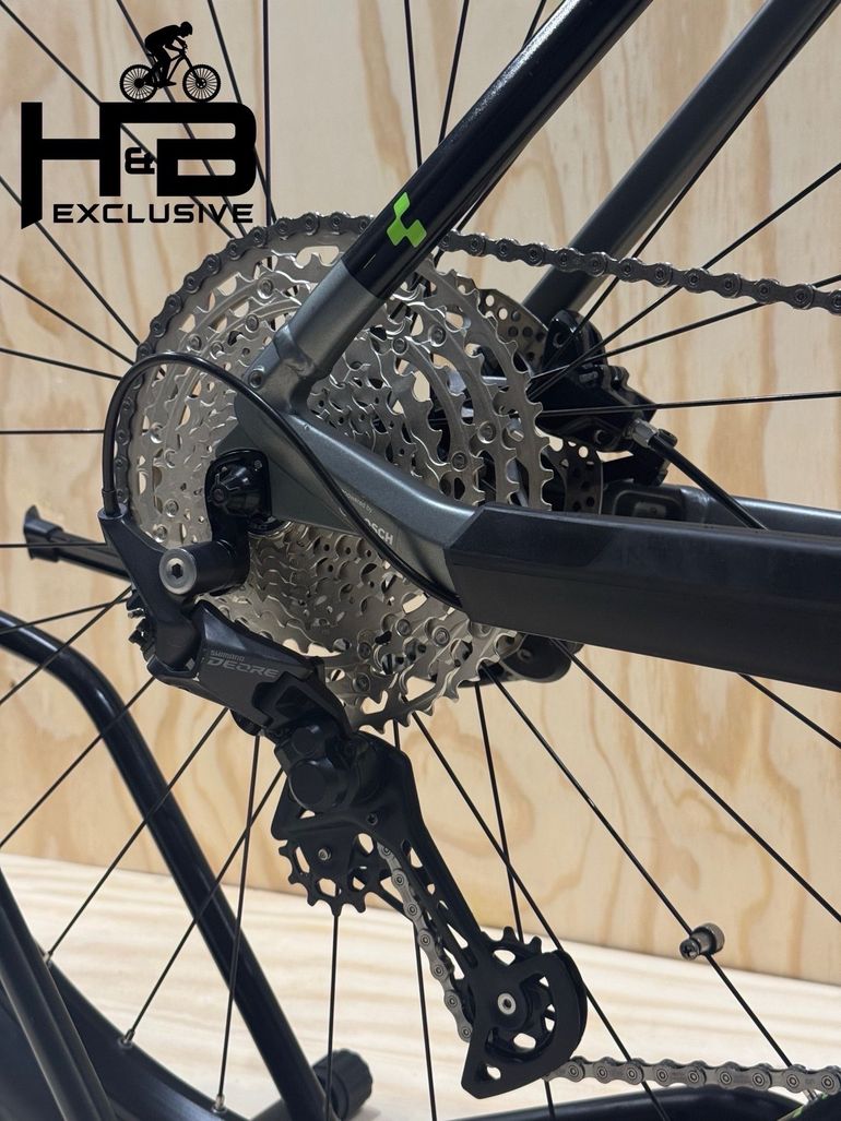 Used CUBE Reaction Hybrid Pro 625 SHIMANO DEORE 2022 Mountainbike, Light Gray — image 11 of 12