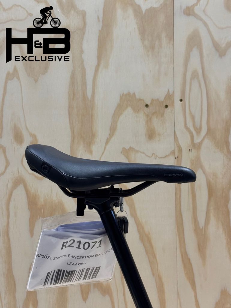 Used Stevens E-Inception ED 8.7.2 GTF Carbon Shimano XT 2022 Mountainbike, White — image 11 of 14