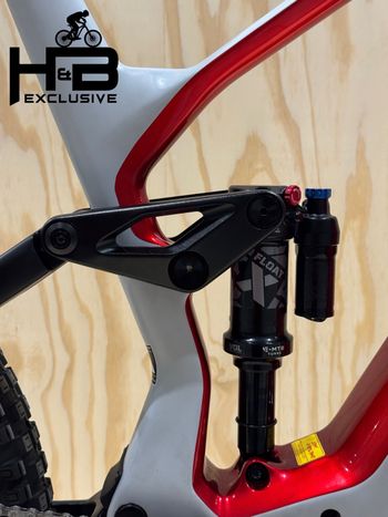 Used Stevens E-Inception ED 8.7.2 GTF Carbon Shimano XT 2022 Mountainbike, White — image 12 of 14