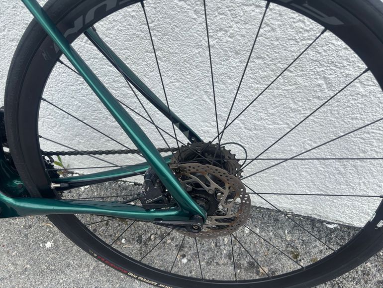 Used Cannondale Synapse Carbon Disc Ultegra Di2 2021 2021 Road & Gravel, Green — image 10 of 13