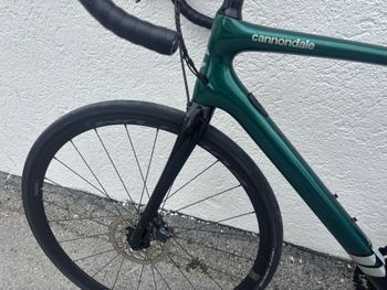 Used Cannondale Synapse Carbon Disc Ultegra Di2 2021 2021 Road & Gravel, Green — image 12 of 13