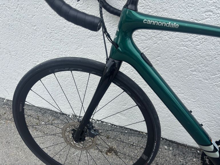 Used Cannondale Synapse Carbon Disc Ultegra Di2 2021 2021 Road & Gravel, Green — image 12 of 13