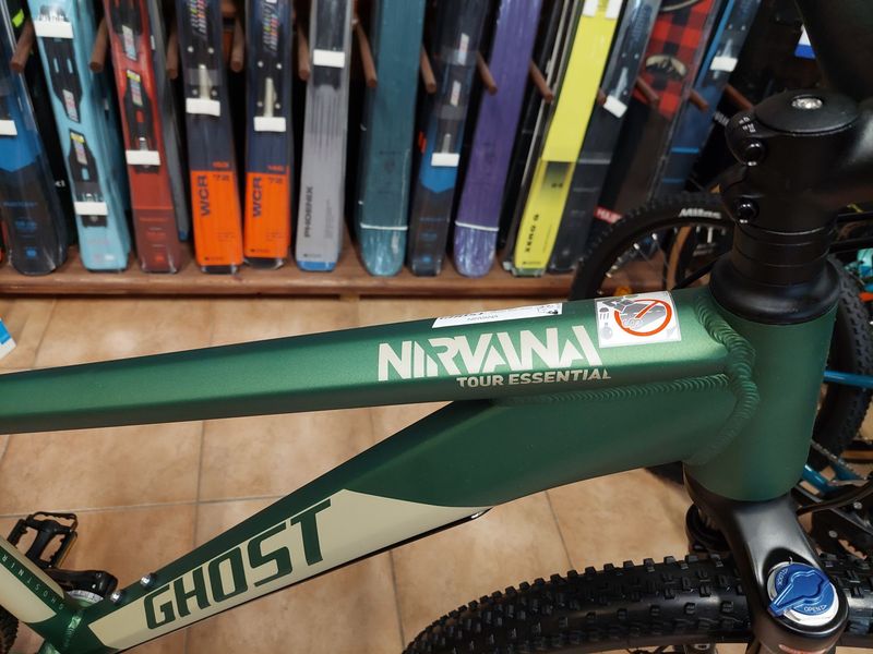 Used Ghost Nirvana Other Shimano 2025 Mountainbike, Green — image 3 of 3