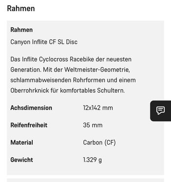 Gebrauchtes Canyon Inflite CF SL 6 2025 Road & Gravel, Rot — Bild 4 von 20