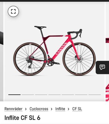 Used Canyon Inflite CF SL 6 2025 Road & Gravel