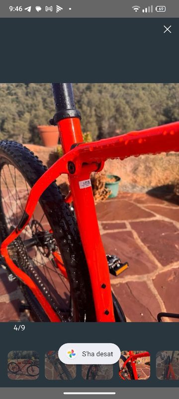 Used Trek Procaliber 6 2018 2018 Mountainbike, Orange, 27.5, 29 — image 4 of 7