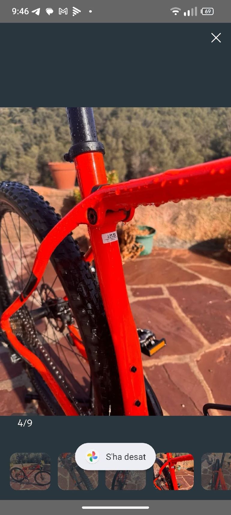 Used Trek Procaliber 6 2018 2018 Mountainbike, Orange, 27.5, 29 — image 4 of 7