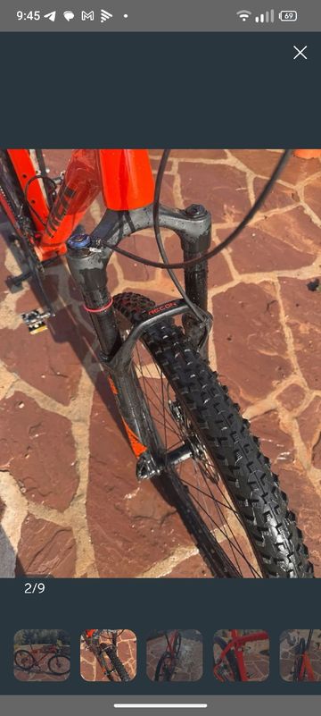 Used Trek Procaliber 6 2018 2018 Mountainbike, Orange, 27.5, 29 — image 2 of 7