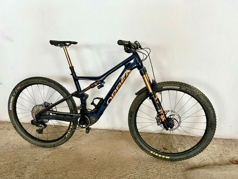 Used Orbea RISE M10 2022 2022 Mountainbike, Blue — image 1 of 3