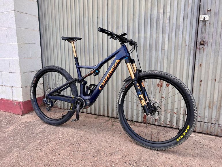 Used Orbea RISE M10 2022 2022 Mountainbike, Blue — image 2 of 3