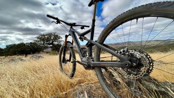 Used Orbea RISE M10 2022 2022 Mountainbike, Blue — image 3 of 3