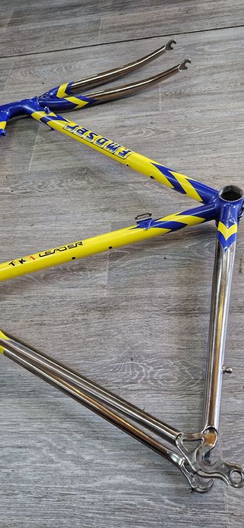 Used Moser Moser Tekno Koncept 1 Frameset 1997 Road & Gravel, Blue — image 2 of 5